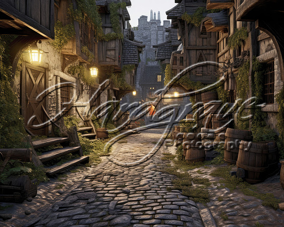 MedievalVillageDigitalBackdrop-1