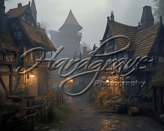 MedievalVillageDigitalBackdrop-2