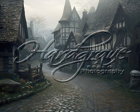 MedievalVillageDigitalBackdrop-3