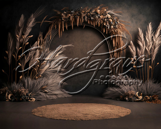BohemianStudioArchDigitalBackdrop-Coffee