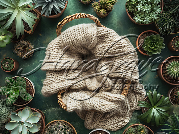 NewbornDigitalBackdrop-Cactus